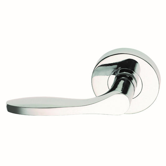 Choice Carla Left Handed Dummy Trim Lever in Bright Chrome