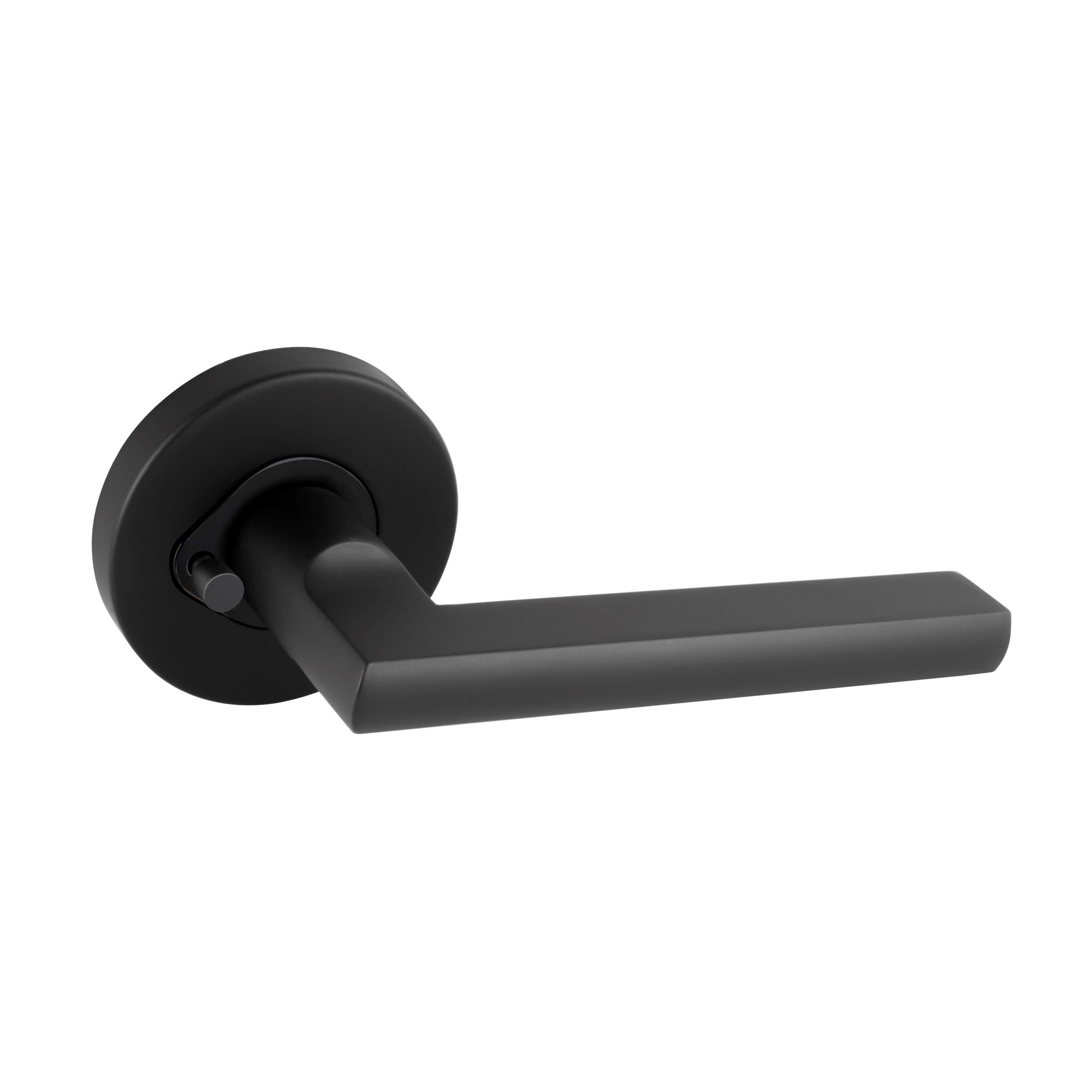 Choice Lianna Privacy Lever Set in Matt Black