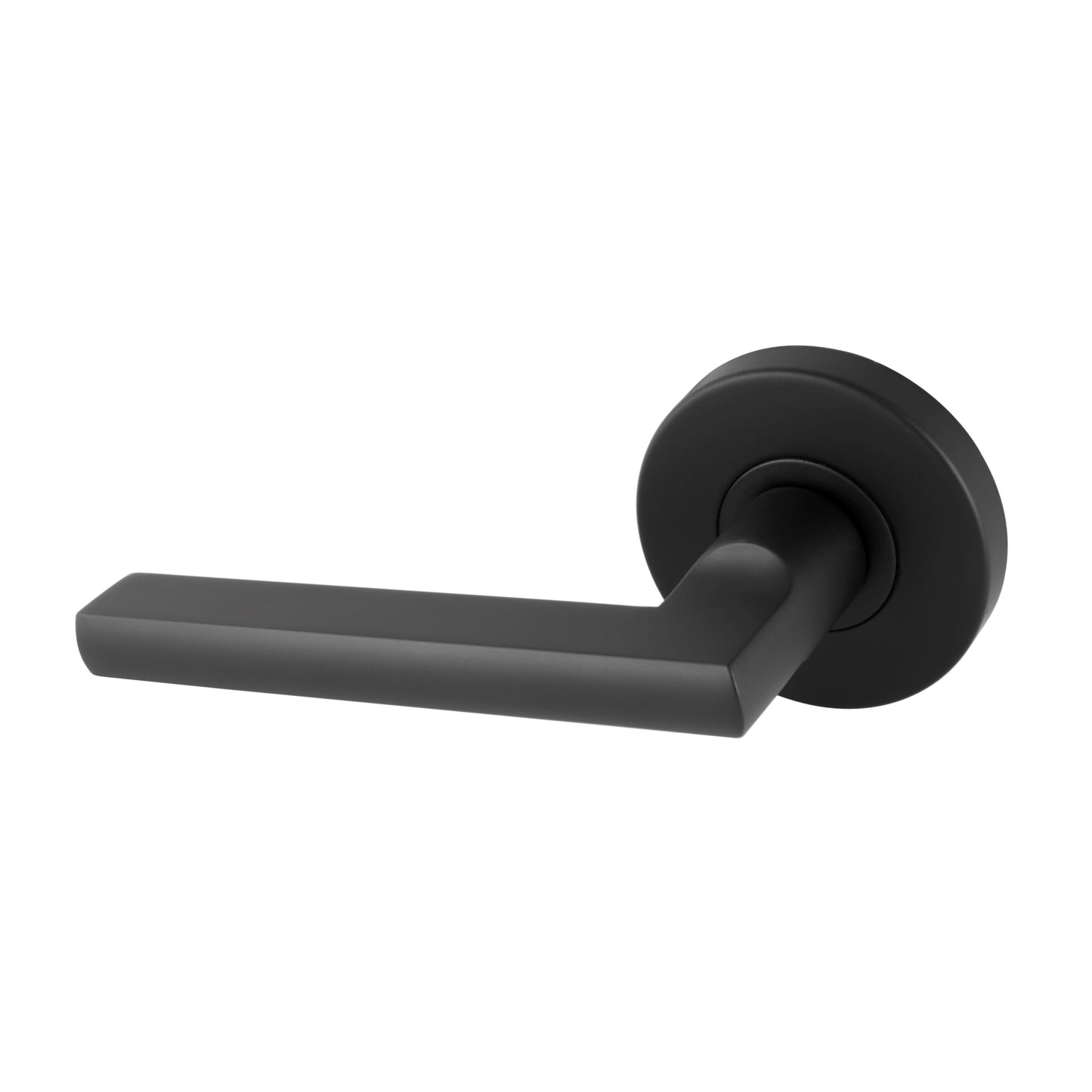 Choice Lianna Left Handed Dummy Trim Lever in Matt Black