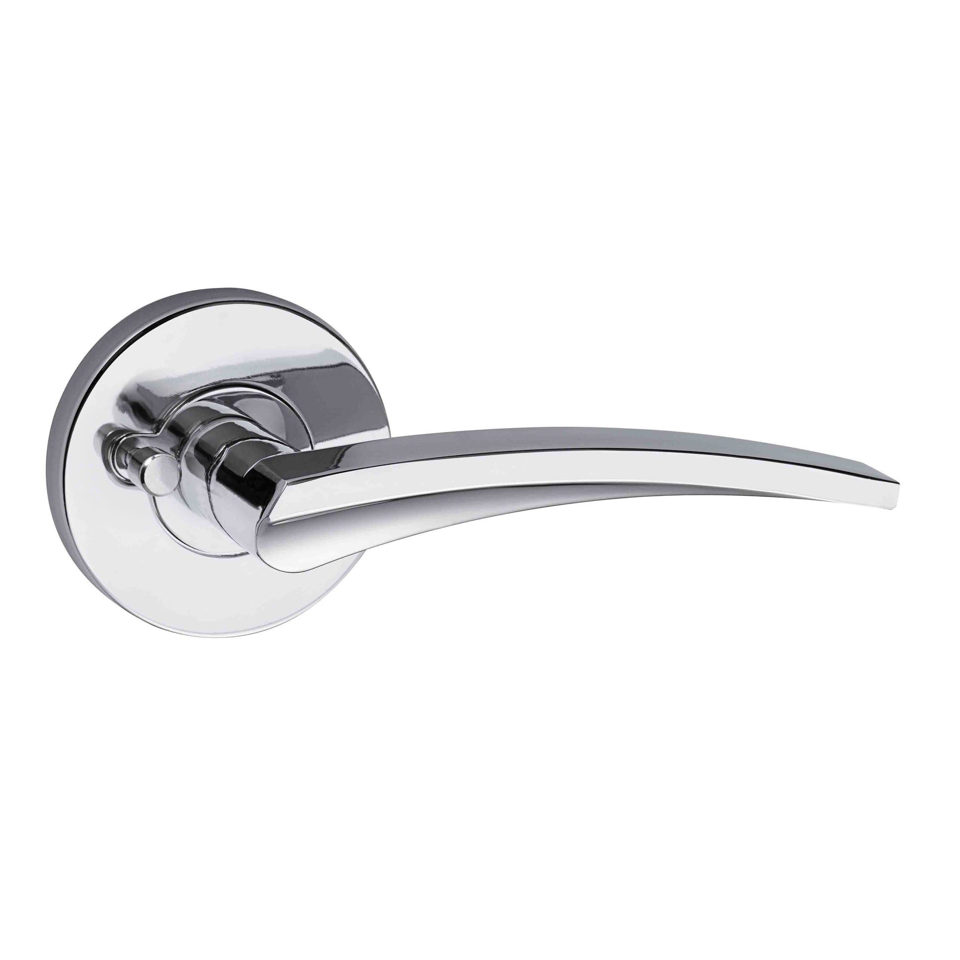 Choice Olive Privacy Lever Set in Bright Chrome