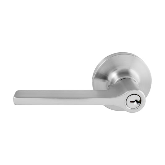 TradePro Adel Entrance Lever Set in Satin Chrome