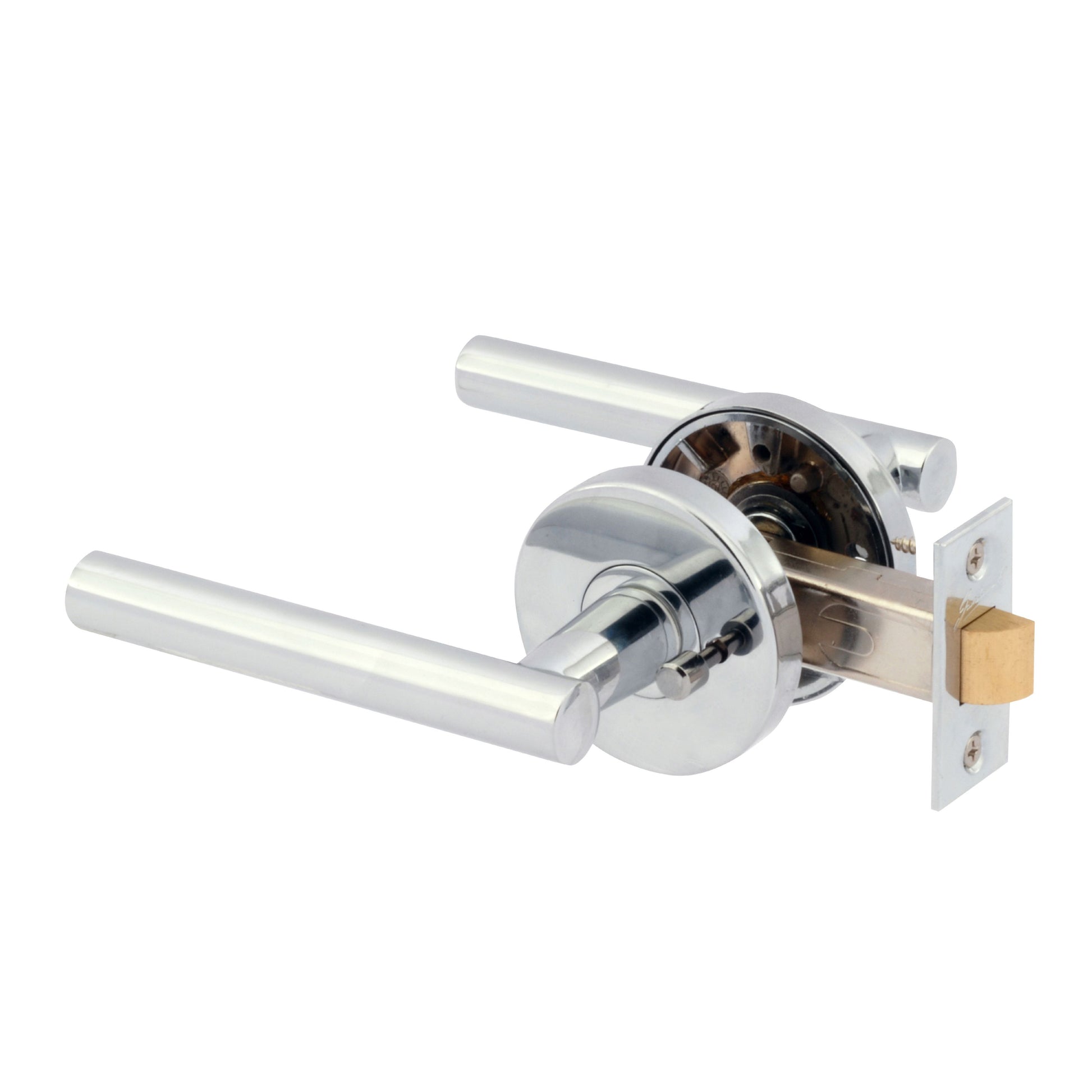 Choice Amelia Privacy Lever Set in Bright Chrome