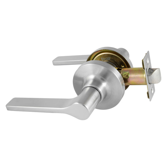 TradePro Adel Passage Lever Set in Satin Chrome