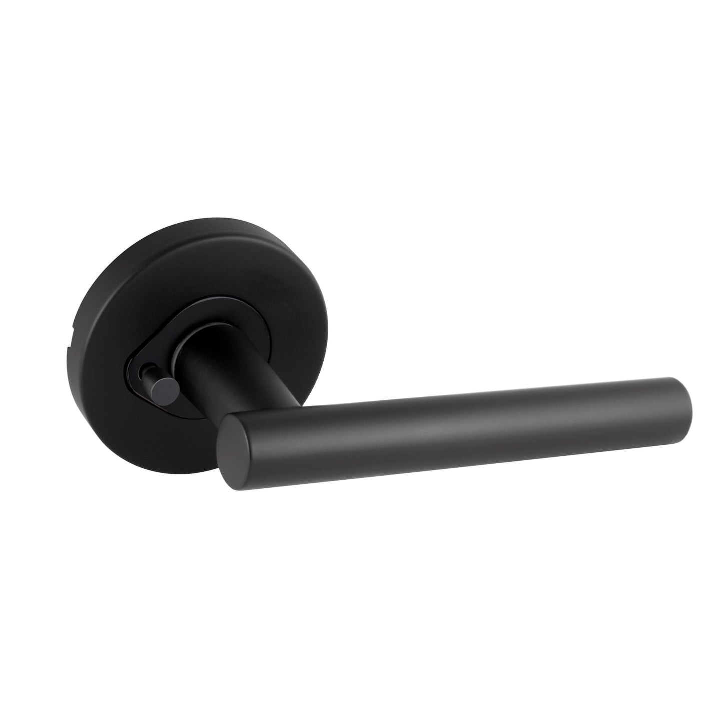 Choice Amelia Privacy Lever Set in Matt Black