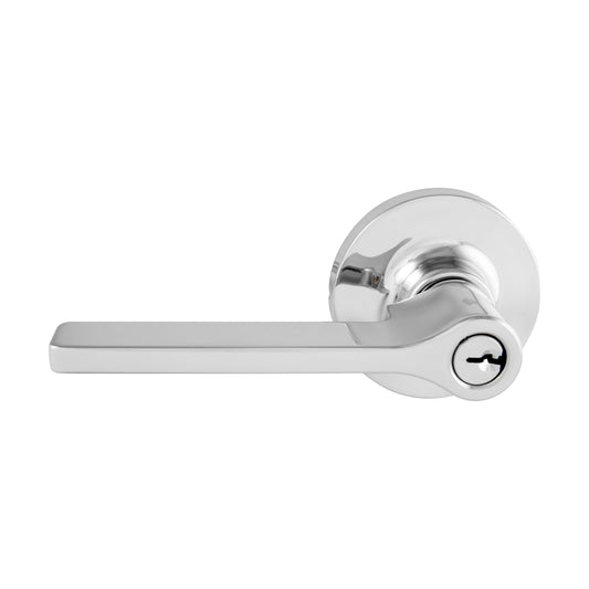 TradePro Adel Entrance Lever Set in Bright Chrome