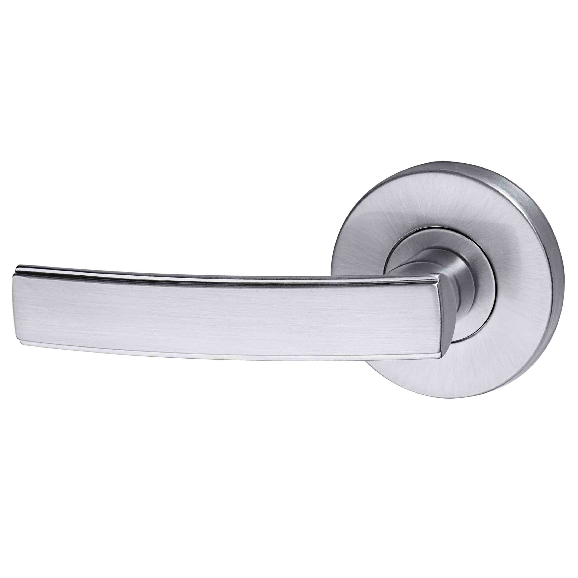 Choice Bailey Left Handed Dummy Trim Lever in Satin Chrome