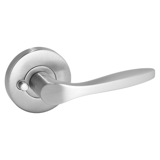 Choice Carla Privacy Lever Set in Satin Chrome